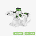 FashionStar Star Arm 102-HD (Leader), white and green 6+1 DoF teleoperation arm